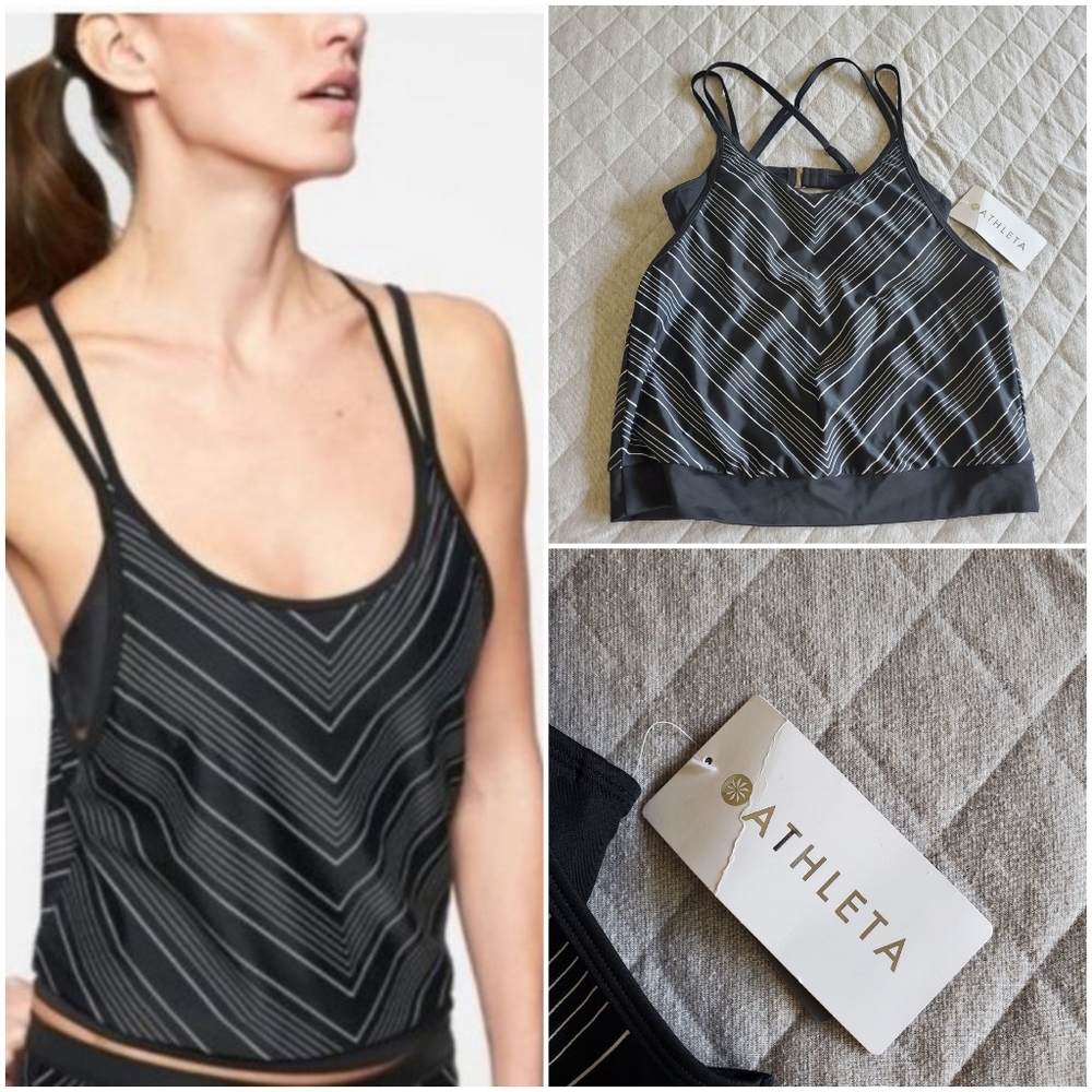 Athleta Chevron Tankini